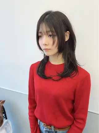ロング 韓国ヘア🇰🇷 スズキのヘアスタイル