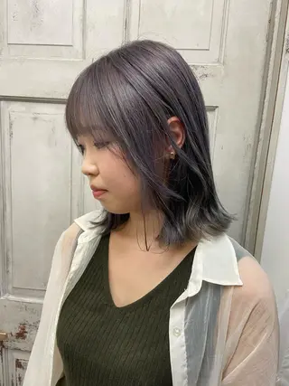 セミロング 🦭☪️Azumi 縮毛矯正☪️🦭のヘアスタイル