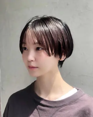 ショート 菊池 幹のヘアスタイル