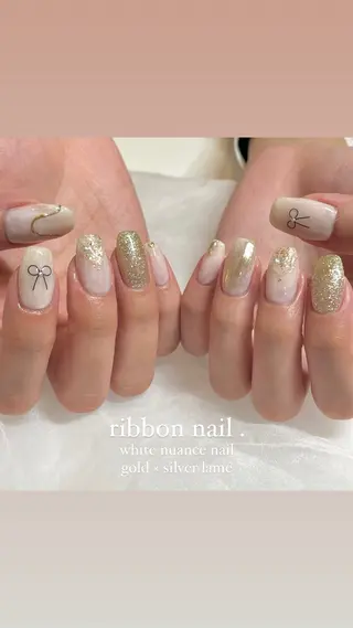 ネイル 淡色ネイル 🎀moeのネイルデザイン