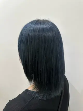 ミディアム テクニカルディレクタ ー葛西凌大のヘアスタイル