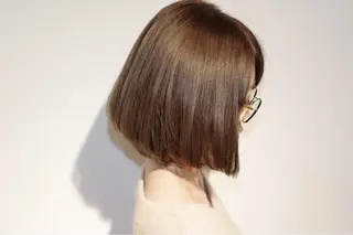 ショート ミディアム カラー クセ毛お悩みの方 四宮桂佑のヘアスタイル