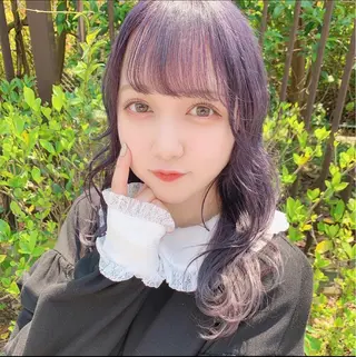 ロング カラー 🎀入谷、鶯谷🎀 ULTOWAババのヘアスタイル