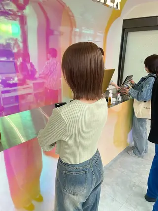 ミディアム カラー トレンドレイヤー No.1/KOHEIのヘアスタイル