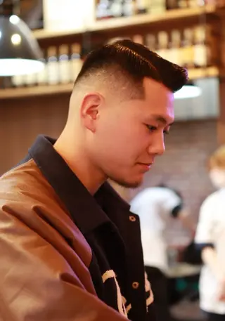 ショート なかで りゅうのすけのヘアスタイル