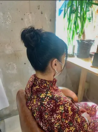 セミロング ヘアアレンジ Kaori / P’s 渋谷のヘアスタイル