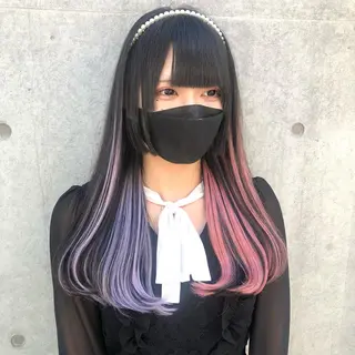 カラー ヘアアレンジ 八巻 晴香のヘアスタイル
