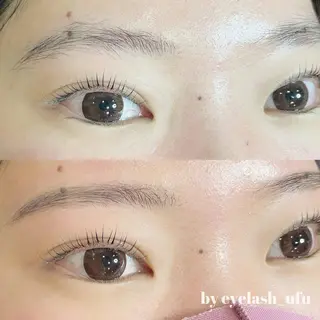マツエク・マツパ アイブロウ eyelash ufuのマツエク・マツパデザイン