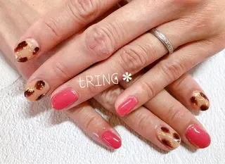 ネイル tRING＊ しいの木台のネイルデザイン