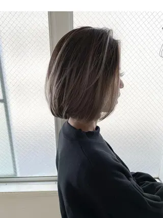 ショート カラー 美髪矯正・レイヤー 倉友哉のヘアスタイル