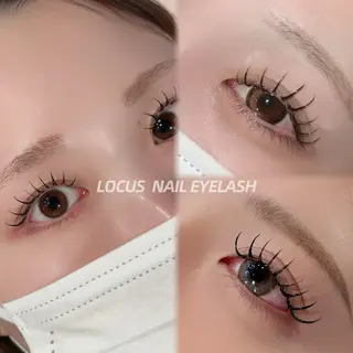 マツエク・マツパ LOCUS   NAIL所属・【LOCUS】 aya.のマツエク・マツパデザイン
