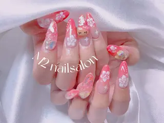 ネイル 長さだし専門店 M2　rikaのネイルデザイン