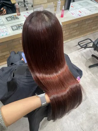 ロング 🌸cocomi🌸 透明感カラー🩶パリのヘアスタイル