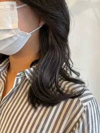セミロング カラー AKALA HAIR 西宮店 Juriのヘアスタイル