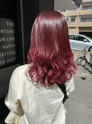 カラー 中富 🍪みなのヘアスタイル