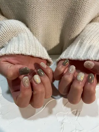 ネイル 小川 奈々花のネイルデザイン