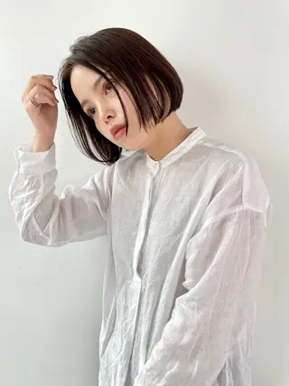 ショート カラー 高田 翔平のヘアスタイル