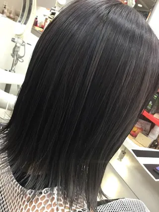 ミディアム カラー 名駅★シールエクステ クオーレゼロ★加藤のヘアスタイル
