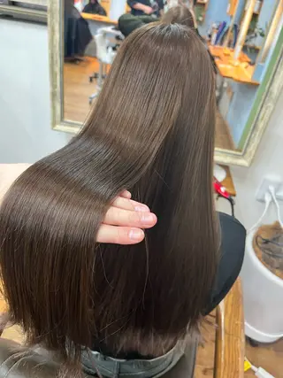 ロング カラー 🫧ハイトーン/ ブリーチ🫧白石航汰のヘアスタイル