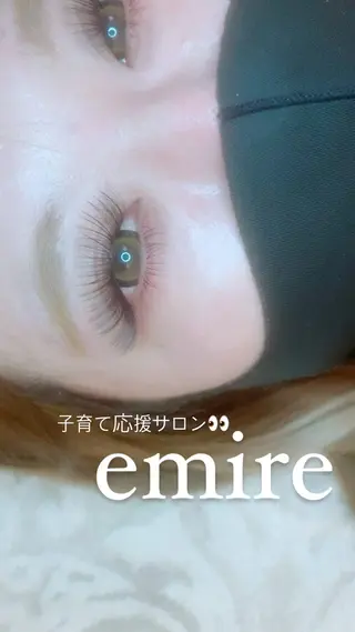 マツエク・マツパ emire ビューティーサロンのマツエク・マツパデザイン