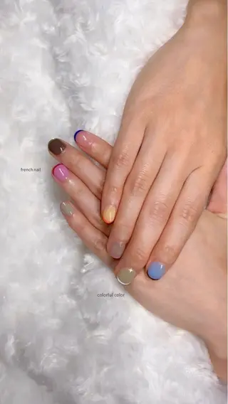 ネイル Sawa ︎︎𓂃⟡.·のネイルデザイン