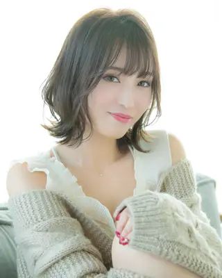 ミディアム 縮毛矯正/髪質改善 表参道/千田大地のヘアスタイル