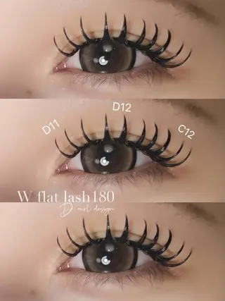 マツエク・マツパ ＲＥＢＥＳＴ ｅｙｅｌａｓｈのマツエク・マツパデザイン