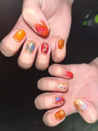 ネイル Spiky とうげ ふうかのネイルデザイン