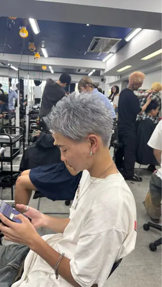 カラー メンズ ❤️‍🔥メンズ専門 mamu❤️‍🔥のヘアスタイル