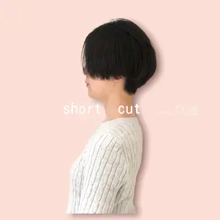 ショート マンツーマン 🌿大野千尋のヘアスタイル
