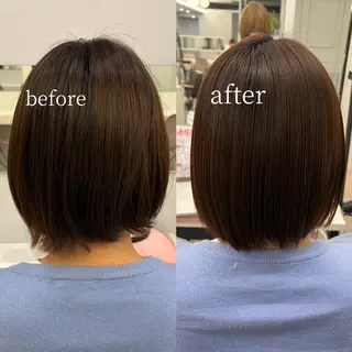 ショート 🎀miyu🎀 カラー/縮毛矯正のヘアスタイル