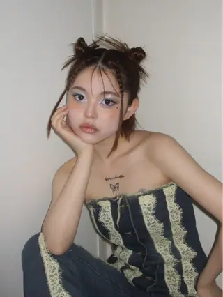 カラー 原宿ハイトーン ᕷ*.°/aimuのヘアスタイル