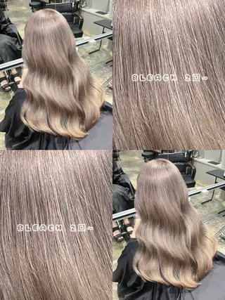 ロング ハイトーン🫧艶髪 MAIKAのヘアスタイル