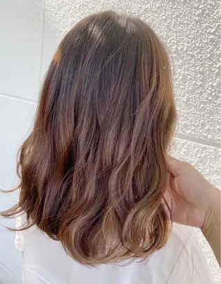セミロング カラー JILL ユキのヘアスタイル