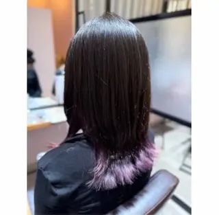 カラー 梶 瑞希のヘアスタイル