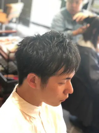 ショート メンズ 吉村 周馬のヘアスタイル