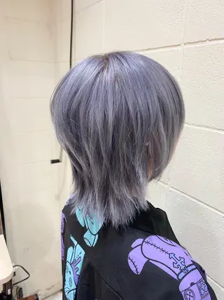 ショート カラー ササ キのヘアスタイル