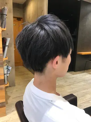 ショート カラー パーマ ヘアアレンジ メンズ キッズ ネイル マツエク・マツパ EnBlesS西宮 マンツーマン神道有基のヘアスタイル