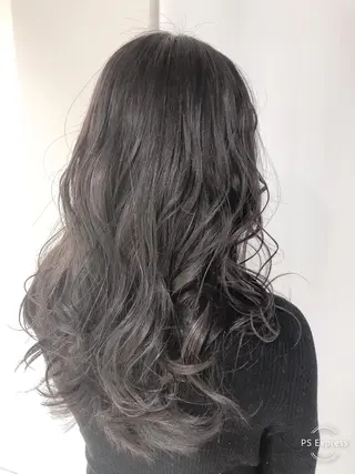 ロング カラー ヘアアレンジ レイヤー×ヘッドスパ *保田遥*のヘアスタイル