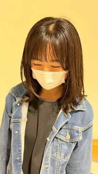 セミロング 後輩のモデル募集中/ 関根舞桜のヘアスタイル