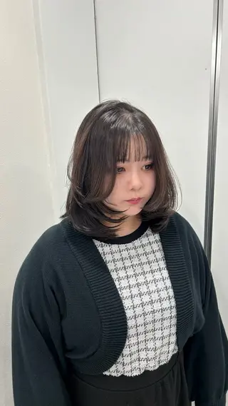 ロング カラー パーマ ヘアアレンジ メンズ キッズ 盛れ韓国ハイトーン 🎀Himari🎀のヘアスタイル