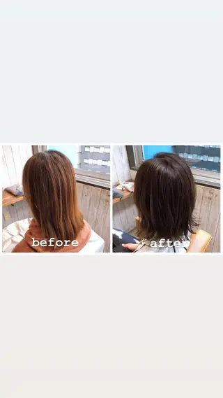ショート カラー 中村 優志のヘアスタイル