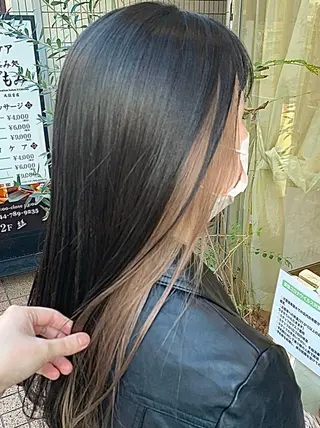 セミロング 菊池 純香のヘアスタイル