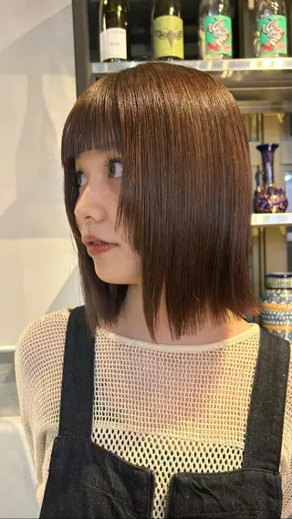 ショート KIZUKI所属・yara reinのヘアスタイル