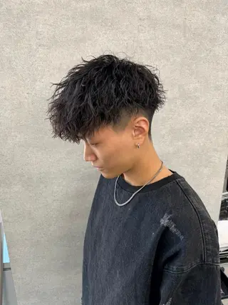 メンズ パーマ ⚡️渋谷⚡️ メンズパーマ⚡️のヘアスタイル