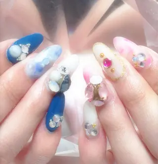 ネイル 🩵池袋heart nail🩵のネイルデザイン