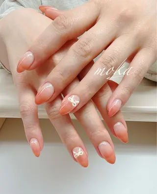 ネイル 胡蝶蘭レディースサロ ンNailMOKAのネイルデザイン