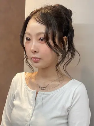 ヘアアレンジ 博多ブリーチ /Ririkaのヘアスタイル