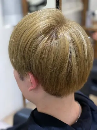 ショート カラー メンズ ✨美髪矯正の専門家✨ 髪質改善 松村のヘアスタイル