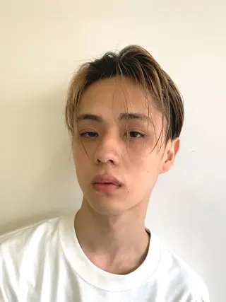メンズ 🌿似合わせ透明感 カラー松本朋幸🌿のヘアスタイル